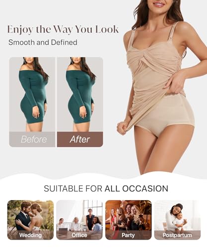 Gydek High Waisted Shapewear For Women Tummy Control Panties thumb #4