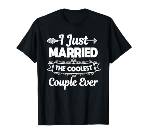I Just Married The Coolest Couple Ever Wedding Officiant T-Shirt
