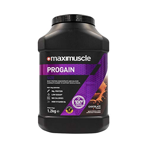 MAXIMUSCLE Progain Protein Powder Chocolate Flavour,1.2 kg
