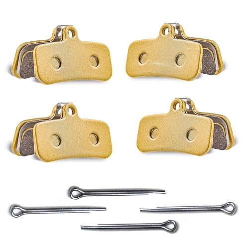 Image of 4 Packs Replacement Genuine Front and Rear Basin Brake Pads for Sur Ron Light Bee X /S, Talaria Sting MX3 R /MX4 and Segway X160 /X260, Electric Off-Road Bike Replacements