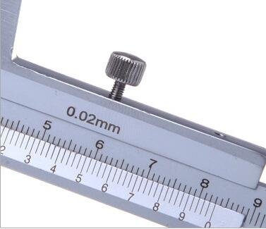 Vernier Depth Gauges 0-150mm/0.02mm Carbon Steel Depth Vernier Caliper Micrometer Measuring Tools TDP-150