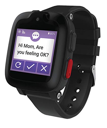 Freedom Guardian Mobile Watch Senior Medical Alert System by Medical Guardian™ - GPS Location Bracelet, Senior Alert, 24/7 Alert Button for Seniors, Nationwide AT&T Cellular (1 Month Free) (Black)