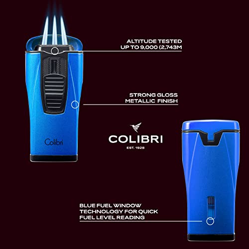 Encendedor Triple Jet Colibri Monaco para Cigarros miniatura 4