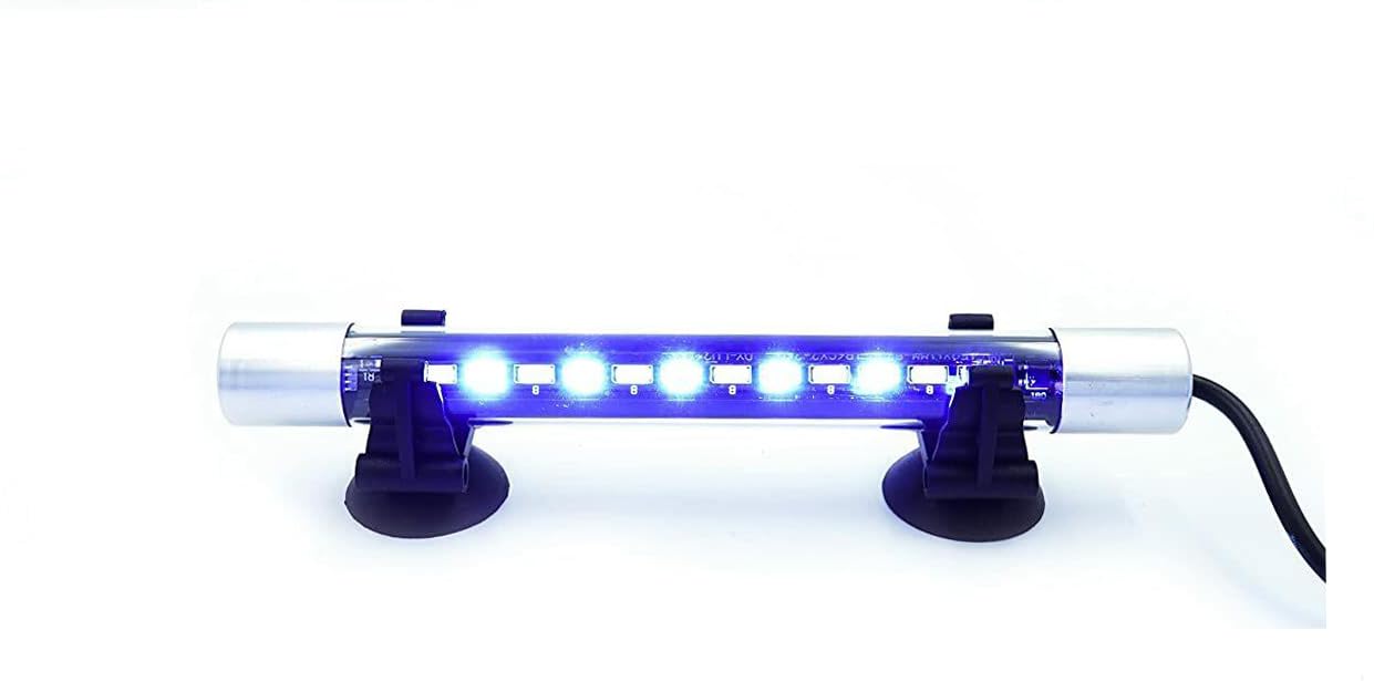 KickAt White & Blue Fully Submersible LED Light for Small Aquarium (Upto 1.5ft Tank) (B0D72VKBH2) Amazon Price History, Amazon Price Tracker