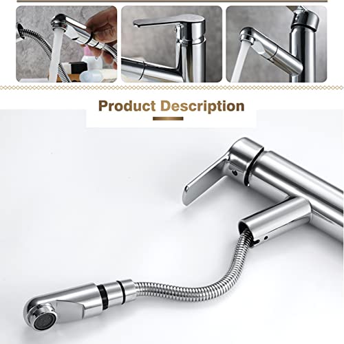 Robinet de lavabo tirez vers le bas pour simplifier la routine - 3