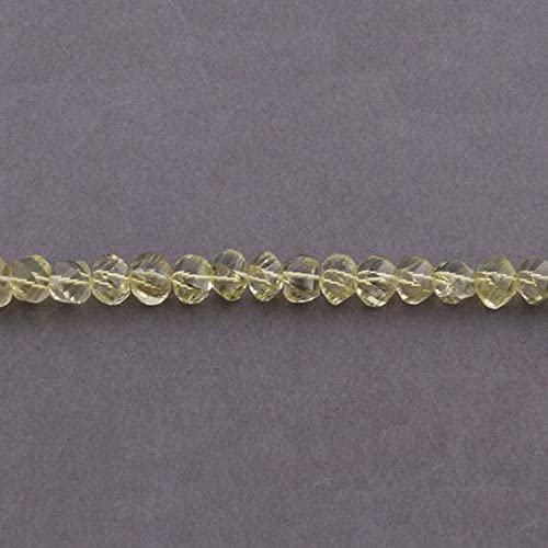 Quartz citron briolettes facettées de qualité gemme pour création de bijoux raffinés