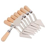 Mélange de couleurs précis : obtenez des mélanges de couleurs harmonieux sans effort, améliorant ainsi votre efficacité et votre créativité en peinture. couteau à palette pour peinture à l'huile, grattoir à peinture