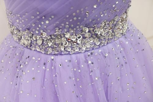 Tulle Beaded Homecoming Dress for Teens 2025 Off The Shoulder Prom Dress Short DAMA Dresses for Quinceanera4