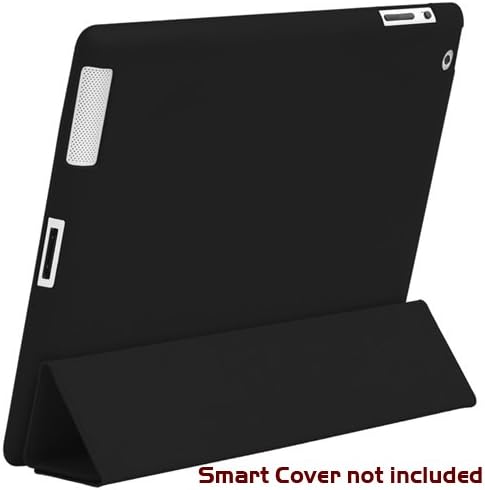 i-BLASON iPad 2 Case Smart Cover Compatible (Not Included) Ultra Slim 1.2mm (Black)