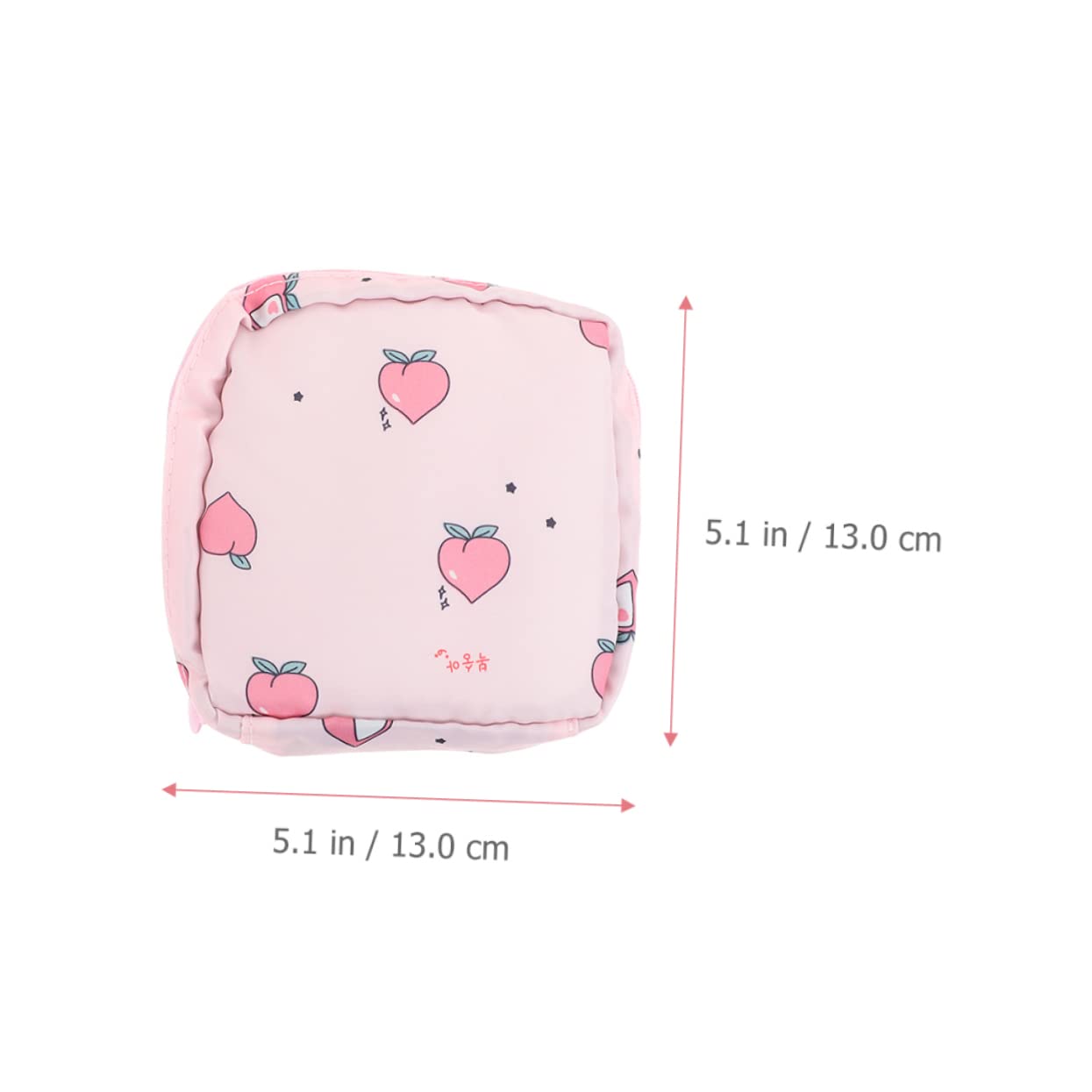 ABOOFAN 16piezas Bolsa De Almacenamiento Para Toallas Sanitarias y Tampones Diseño Adorable Bolsa Portátil Para Menstruación Para Guardar Artículos y Tarjetas