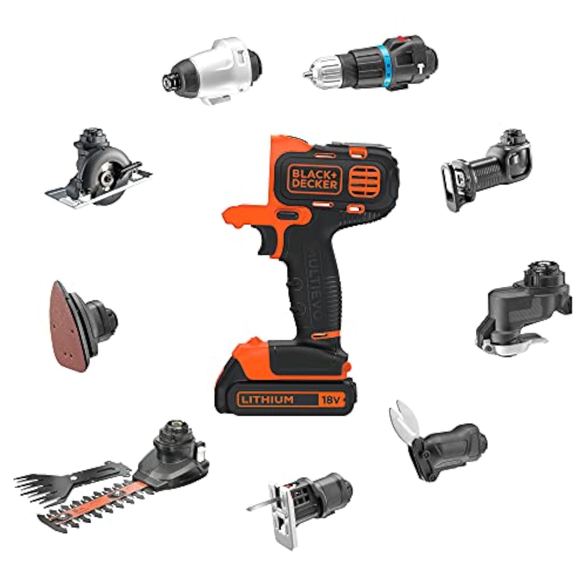 MTOS4-XJ Multi-Evo Oscillating Attachment (Orange)