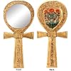 SUMMIT COLLECTION Ankh Egyptian Mirror Collectible Egypt God Religious Symbol Figure