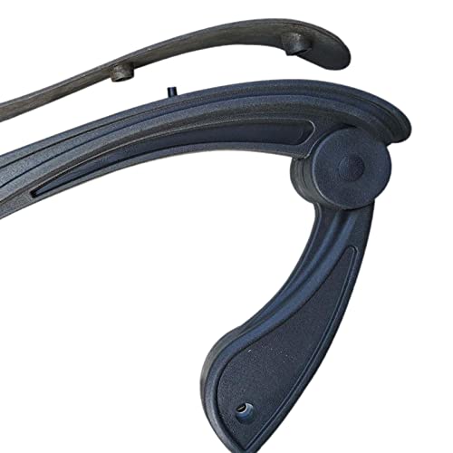 Generic Stile D Bracciolo per Sedia da Ufficio, Gaming e Studio, Leggero, Bracciolo di Ricambio, PP, 44 x 29 cm