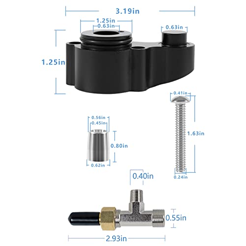 Kit de glândula cilíndrica HP4600 e kit de sangramento HF4202 - para Baystar HC4645H HC4648H HC4658H