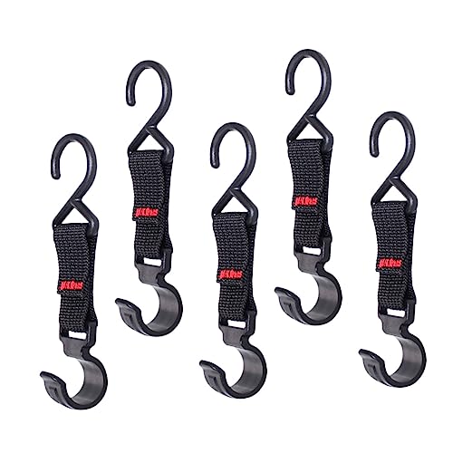 DECOMELODY Ganchos para Camping Al Aire Libre Perchas De Almacenamiento para Tiendas y Accesorios De Camping Gancho Práctico y Resistente para Uso Exterior