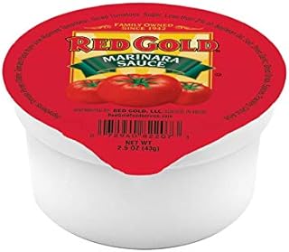 Red Gold Naturally Balanced Marinara Sauce Cups; 16 - 2.5 oz