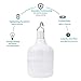 Camping Lantern LETOUR Dimmable 8800mAh LED Light Bulb 5 Lighting Modes Rechargeable Hanging Tent Light 5000 Lumen Portable Emergency Lantern Power Failure Emergency Survival Kits Snowstorm