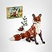 LEGO Creator 3 in 1 Forest Animals Red Fox Toys - Building Toys for Kids, Boys & Girls, Ages 9+ - W/ 3 Building Options into Fox, Owl, or Squirrel - Gift for Birthdays - 31154