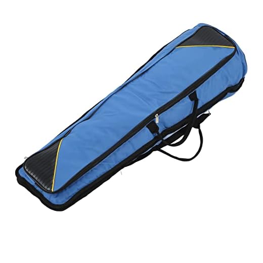 Estuches para Trombones, Estuche para Trombón, Duradero Protector de 87 Cm de Longitud para Trombón Tenor(azul)