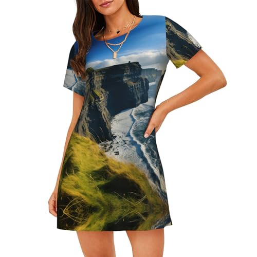 Dormir au frais avec la chemise de nuit légère The Cliffs pour vos nuits de canicule