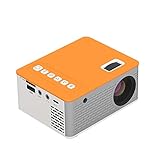 [Large application] Le petit projecteur est une merveilleuse idée de cadeau pour la maison, le bureau ou l'entreprise, au-delà du divertissement, utilisez-le pour agrandir les images des réunions du personnel, des séminaires pédagogiques, des conventions de produit et plus encore.