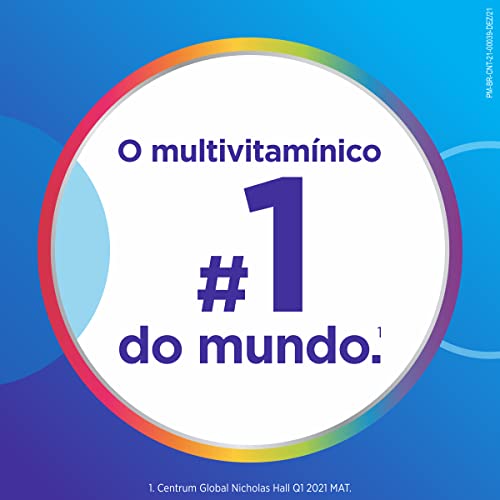 Centrum Homem Multivitamínico Adulto com Vitamina D e Vitamina B12, 60 Comprimidos