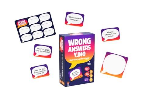 Wrong Answers Only juego de fiesta para adultos 14+ miniatura 2