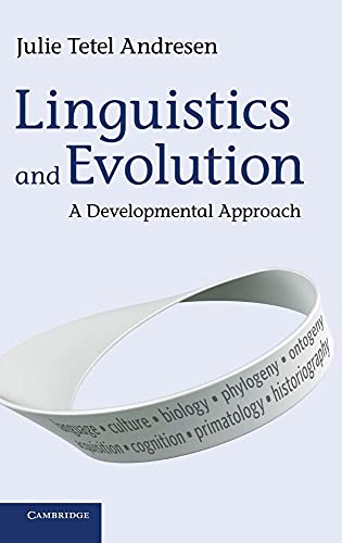 Linguistics and Evolution: A Developmental Approach view 2