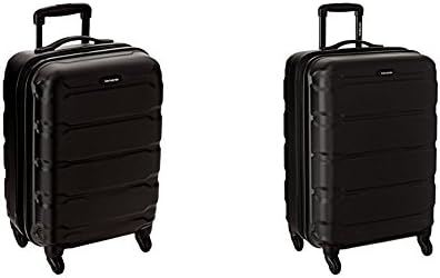 Samsonite Omni PC Hardside Spinner Set (20"/24"), Black