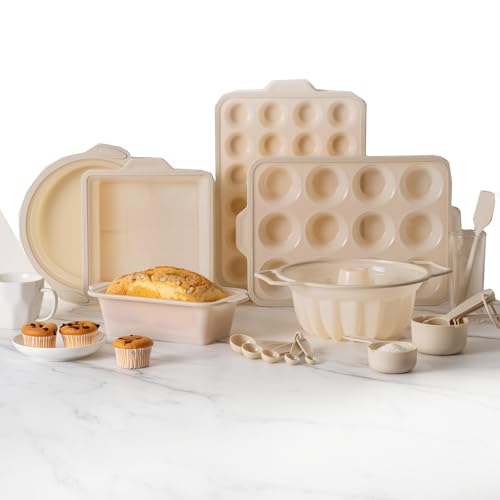 COOK WITH COLOR 17 Pc. Silicone Baking Set