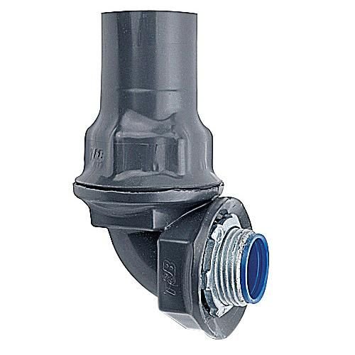 OCAL T&B ST1-1/290-G 1 1/2" PVC Coated 90 deg SEALTIGHT Connector ROBROY