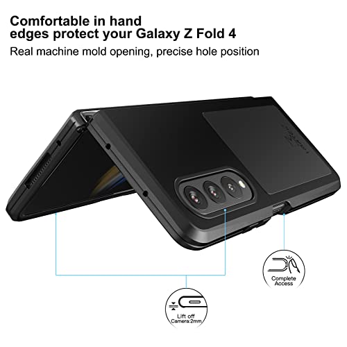 Coque Samsung Z Fold 4 antichoc militaire robuste en silicone