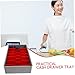 GRADENEVE Cash Drawer Tray Money Tray for Small Business Register Drawer Cash Register Accessory Space-Saving Storage