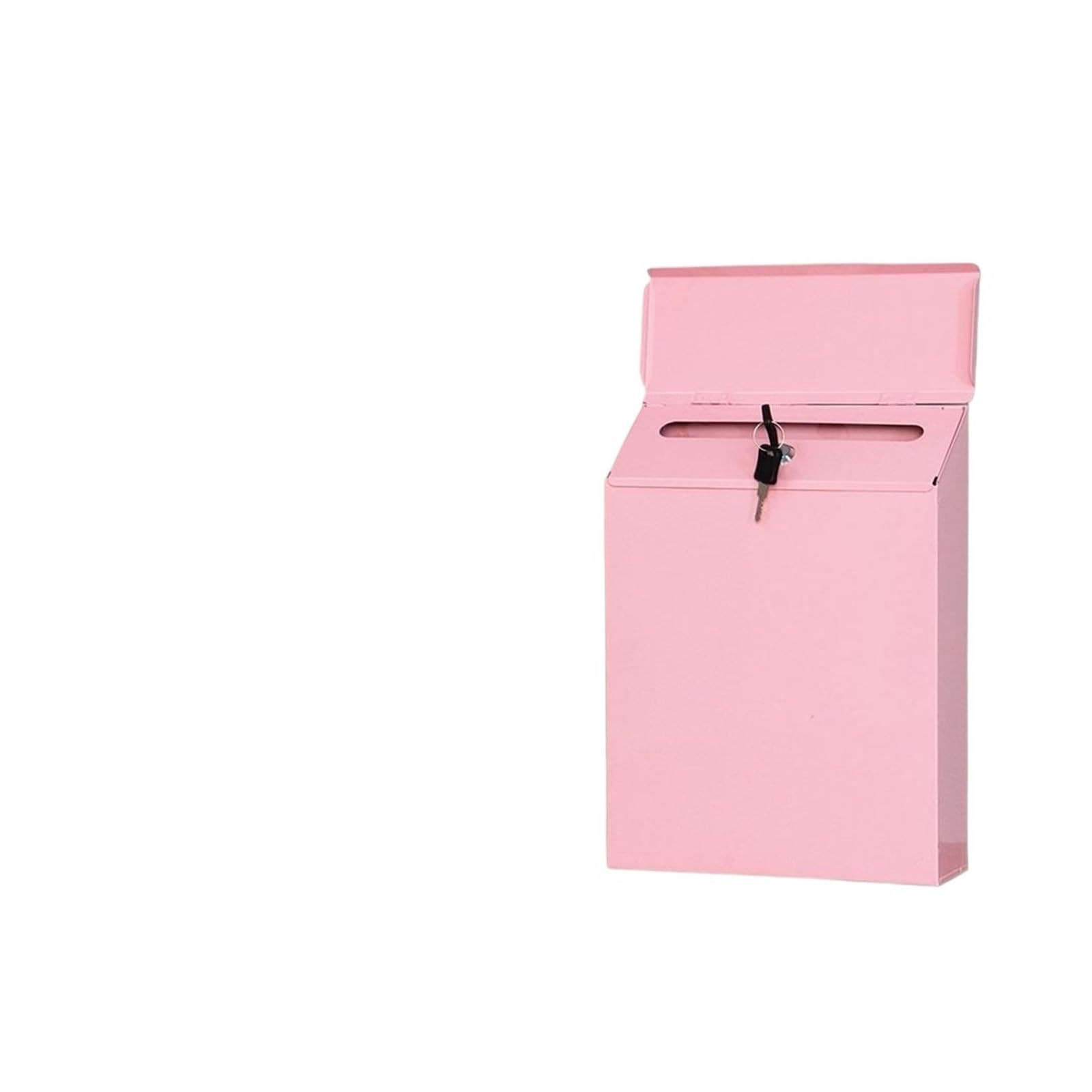 FGJsfhrDTU Letter Box, Modern Mailbox Locking Drop Box Payments Key Postbox Office Home Rural(Blue)(Pink)