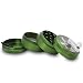 DCOU Grinder Molinillo Manual con Manivela de Aluminio Irrompible para Hierbas y...