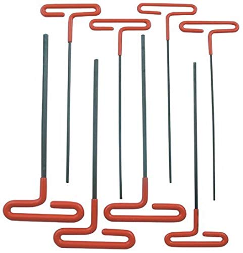 Malco Wt9Sg T-Hdl Hexkey Set, 9", 8-Piece #TOP10