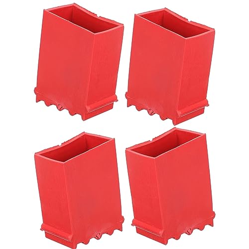 Image of 4Pcs Ladder Feet Pads Suitable for Most Ladders Durable Convenient Anti Skid 5cmx2.8cm