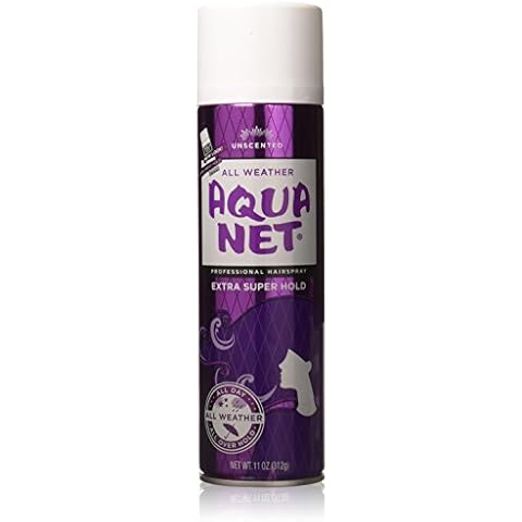 Aqua Net Extra Super Hold Professional Hair Spray Unscented 11 oz(Pack of 3) Cover