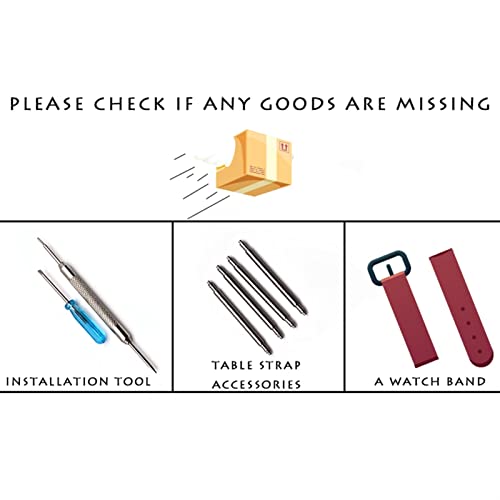 Forfc 19Mm 20Mm 21Mm Rubber Silicone Watch Strap Waterproof Watchband For Longines Master Conquest Hydroconquest L3 Black Accessories (Color : Blue Upgrade Clasp, Size : 19Mm) #TOP6