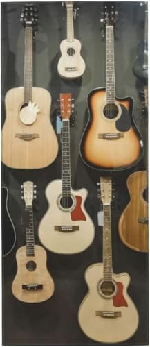 ギター 楽器 レトロ タオル フェイスタオル マイクロファイバー ホテル仕様 ふわふわ 柔らか肌ざわり ハンドタオル 吸水速乾 薄手 バス用品 プレゼント 12x27.5in