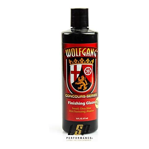 Wolfgang Concours-Series Finishing Glaze 3.0, WG-8400, 16 Oz. Bottle, Gloss Enhancing Glaze & Car Finishing Polish, Maximum Gloss, for All Paint Colors & Types Cover