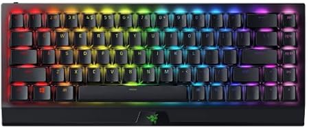 Razer BlackWidow V3 Mini HyperSpeed Phantom Pudding Edition Yellow Switch【日本正規代理店保証品】 RZ03-03891900-R3M1
