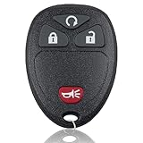 Key Fob Keyless Entry Remote Control Compatible with Chevy Silverado Avalanche Captiva Equinox Tahoe Traverse, GMC Sierra Acadia Savana Yukon Car Key Replacement for OUC60221, OUC60270(1-Pack)