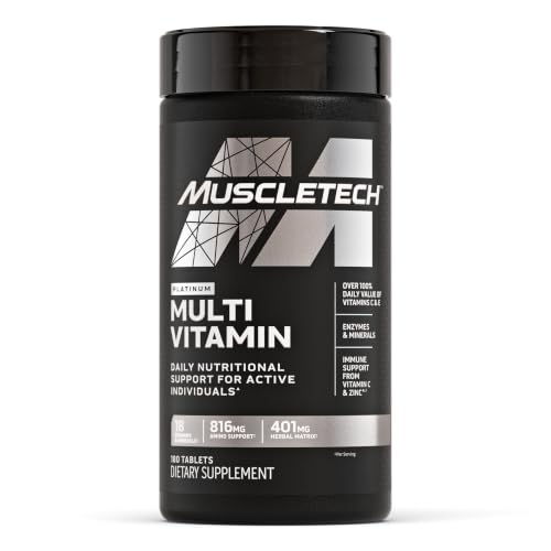 Should Seniors Lift Heavy or Light Weights? Here Is What the Research Actually Shows 9 MuscleTech Platinum Multivitamins for Men & Women, Multi-Vitamin Supplement