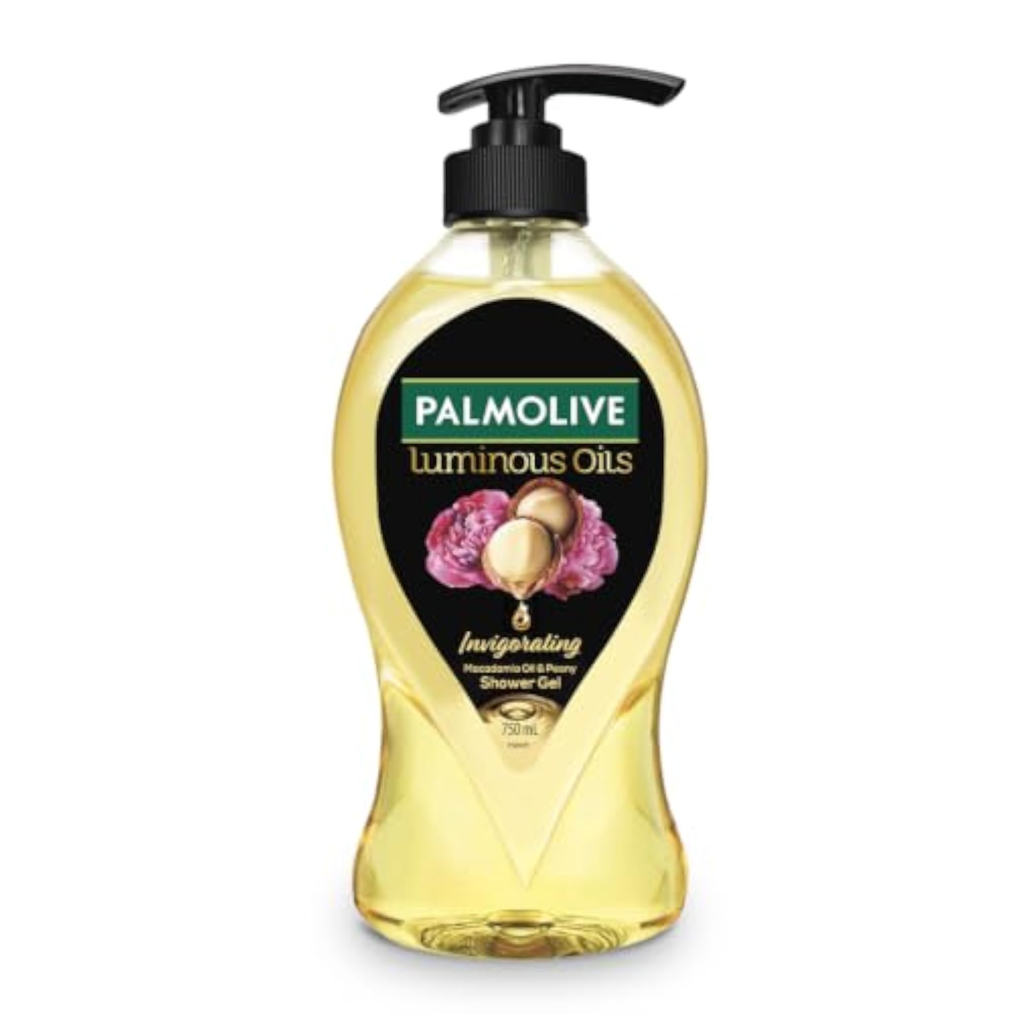 Luminous Oil Invigorating Body Wash, Natural Macadamia & Peony Extracts