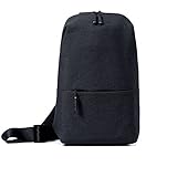 Xiaomi Sling Chest Bag Waterproof Shoulder Bag Urban Leisure Sport Backpack Unisex Rucksack ( Darkgr