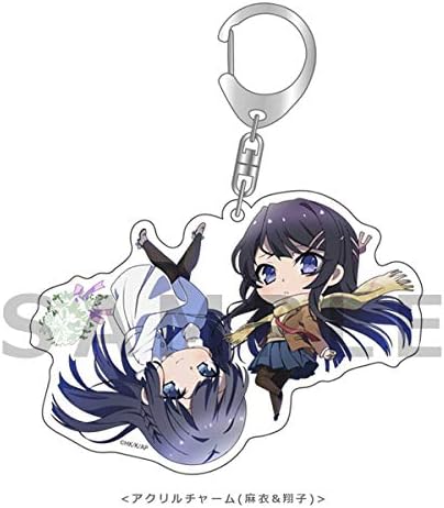 Amazon 劇場版 青春ブタ野郎はゆめみる少女の夢を見ない Aniplex 限定 前売有償特典 単体販売分 第2弾限定 アクリルチャーム アクリルキーホルダー 桜島麻衣 牧之原翔子 アニメ 萌えグッズ 通販