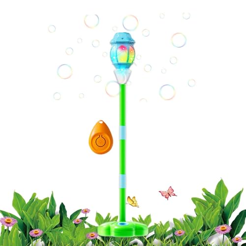 Machine à bulles automatique jouet plein air enfant avec effets lumineux