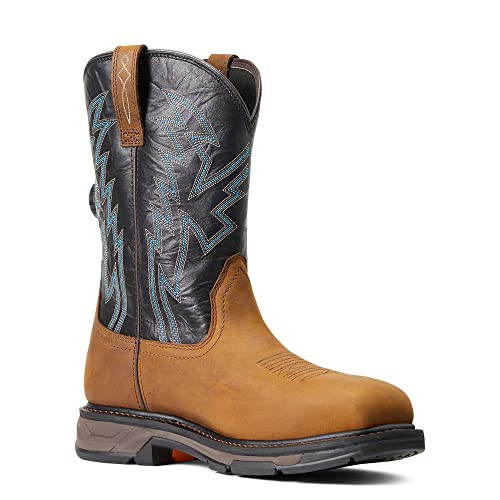 Image of Ariat Mens WorkHog XT BOA Work Boot Dark Earth /Black 10 Wide