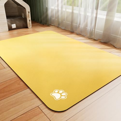 HotLive Dog Food Mat - Absorbent Cat Mat for Food